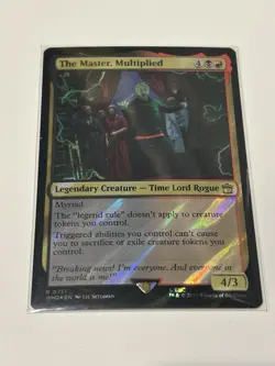 The Master, Multiplied - MTG Universes Beyond: Doctor Who 751 - Surge Foil - Image 1