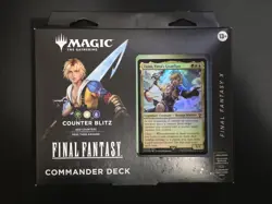 Magic The Gathering - Final Fantasy - Counter Blitz Commander Deck - Image 1