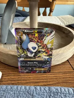 Pokemon M Absol EX XY63 XY Mega Promo Foil Mega Evolution 210 HP Card - Image 1