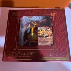 Pokemon Charizard EX Super Premium Collection Box Sealed New - Image 1