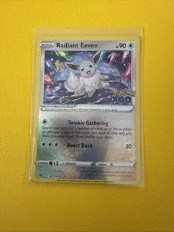 Radiant Eevee SWSH230 SWSH: Sword & Shield Black Star Promo Pokemon Card NM - Image 1