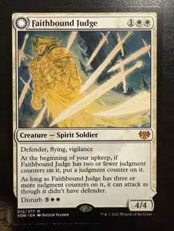 Faithbound Judge 12 - M - Innistrad: Crimson Vow - Normal - MTG - LP - Image 1