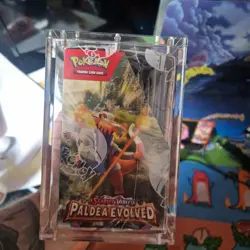 Pokemon TCG Scarlet & Violet Paldea Evolved Half Booster Box (with acrylic) - Image 3