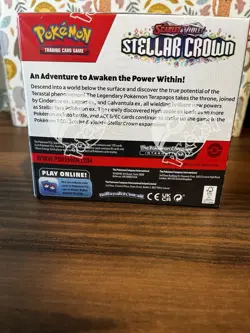 Pokemon TCG Scarlet & Violet Stellar Crown Booster Box 36 Packs Sealed - Image 3