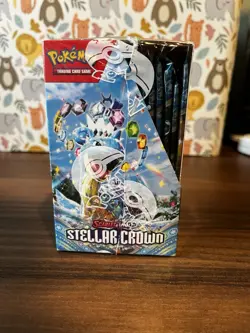 Pokemon TCG Scarlet & Violet Stellar Crown Booster Box 36 Packs Sealed - Image 4