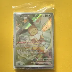 Pokemon TCG Eevee 173 SV: Scarlet & Violet Promo Cards Promo Holo Sealed EN 2025 - Image 1