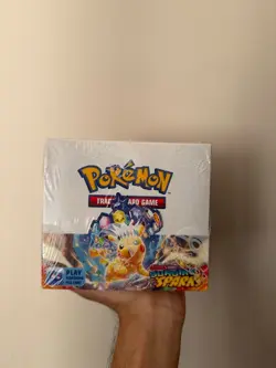 Pokemon TCG Scarlet & Violet Surging Sparks Booster Box 36 Packs - NEW & SEALED - Image 1