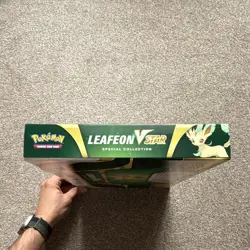 Pokemon TCG Leafeon VSTAR Special Collection Box 6 Cards Promo English 2022 - Image 3