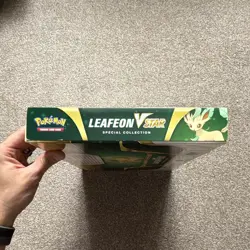 Pokemon TCG Leafeon VSTAR Special Collection Box 6 Cards Promo English 2022 - Image 5