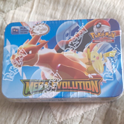 Pokemon TCG Mega Evolution Sealed Tin/Box 60 Cards Booster English 2024 - Image 1