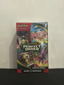 Pokemon TCG Mega Evolution: Perfect Order Booster Bundle Box 6 Packs English - Image 1