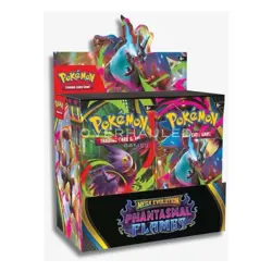 Pokemon TCG Mega Evolution Phantasmal Flames Booster Box English 36 Cards 2024 - Image 1