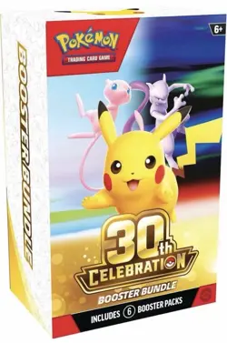 Pokemon TCG 30th Celebration Booster Bundle Box 6 Packs English 2026 Confirmed - Image 1