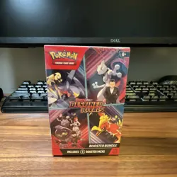 Pokemon TCG Scarlet & Violet Destined Rivals Booster Bundle Box-Factory Sealed - Image 1
