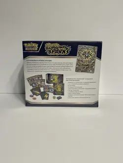 Pokemon TCG Scarlet & Violet Surging Sparks Elite Trainer Box ETB Sealed - Image 3