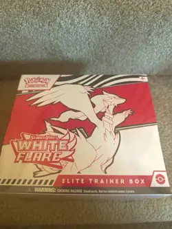 Pokemon TCG Scarlet & Violet—White Flare Elite Trainer Box English Reshiram - Image 1