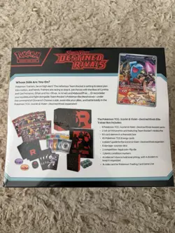 Pokemon TCG Scarlet & Violet Destined Rivals Elite Trainer Box English Mewtwo - Image 3