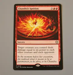 MTG The Lost Caverns Of Ixalan - Chandra's Ignition Rare Card 0220 - Image 1
