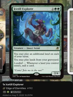 Icetill Explorer 0192 Edge of Eternities M/NM Magic the Gathering MTG Card - Image 1