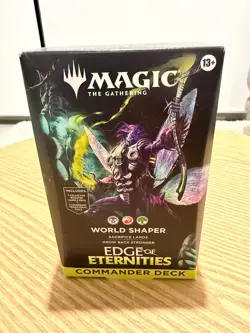 MTG Magic Commander Edge Of Eternites World Shaper - Image 1