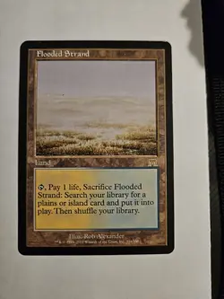 Flooded Strand Onslaught Regular Rare Land 2002 #316 EN Magic the Gathering MtG - Image 2