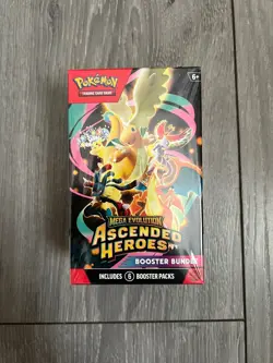 Pokemon TCG Mega Evolution Ascended Heroes Booster Bundle - Image 1