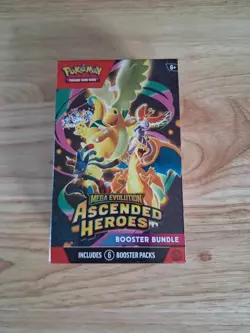 Pokemon TCG Mega Evolution Ascended Heroes Booster Bundle Sealed Brand New - Image 1