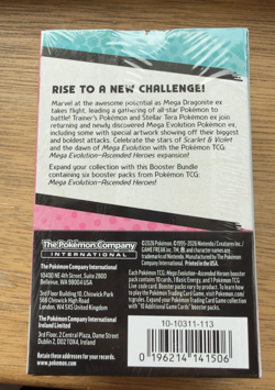 Pokemon TCG - Mega Evolution Ascended Heroes Booster Bundle Factory Sealed - Image 3