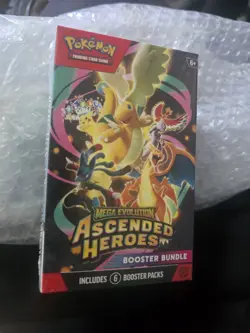 Pokemon TCG Mega Evolution Ascended Heroes Booster Bundle Sealed New - Image 1