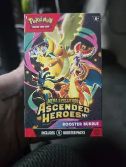 Pokemon TCG Mega Evolution Ascended Heroes Booster Bundle Sealed New - Image 1