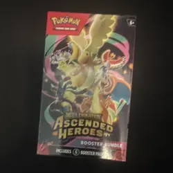 Pokemon TCG Mega Evolution Ascended Heroes Booster Bundle 6 Packs - Image 1