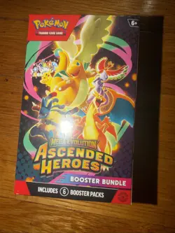 Pokemon MEGA EVOLUTION Ascended Heroes: Booster Bundle Sealed (1) Box - Image 1