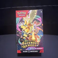 POKEMON TCG MEGA EVOLUTION ASCENDED HEROES BOOSTER BUNDLE BOX FACTORY SEALED - Image 1