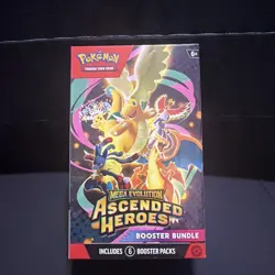 POKEMON TCG MEGA EVOLUTION ASCENDED HEROES BOOSTER BUNDLE BOX FACTORY SEALED - Image 2