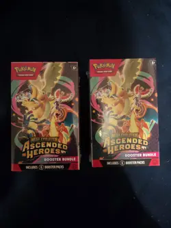 Pokemon TCG Mega Evolution Ascended Heroes Booster Bundle 6 Packs Factory Sealed - Image 1