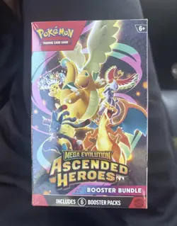 Pokemon Mega Evolution ASCENDED HEROES BOOSTER BUNDLE BOX - Image 1