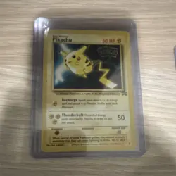 Pokemon TCG Base Set 1st Edition Pikachu 58/102 English 1999 Regular 50HP - Image 1