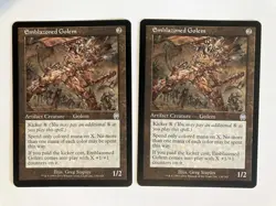 Emblazoned Golem (2) Apocalypse NM MTG Magic the Gathering - Image 1