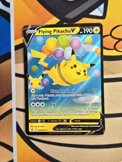 Flying Pikachu V 006/025 - Pokemon TCG Celebrations Holo Ultra Rare- NM - Image 1