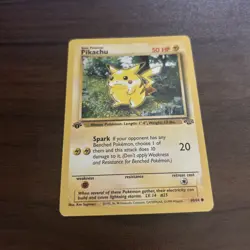 Pokemon TCG Pikachu Jungle 60/64 1st Edition Regular Common 54 - Image 1