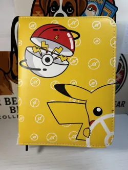 Pokemon Pikachu V Binder & Card Lot Pokemon Trading Card Lot Flying Birthday TCG - Image 2