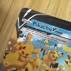 JUMBO Pikachu V Union Card SWSH141 Oversized Promo Pokemon Celebrations 25th - Image 2