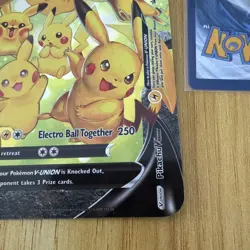 JUMBO Pikachu V Union Card SWSH141 Oversized Promo Pokemon Celebrations 25th - Image 5