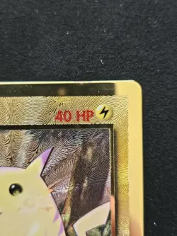 Pikachu 58/102 Celebrations 25th Anniversary Gold Metal Promo Pokemon Card - Image 2