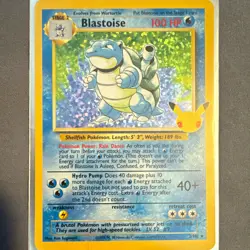 The Pokemon Company Pokemon TCG Blastoise 2/102 Celebrations Classic Holo 25th - Image 1