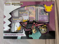 Dragapult Prime 25th Anniversary Celebration Box New/Sealed Pokemon TCG - Image 1