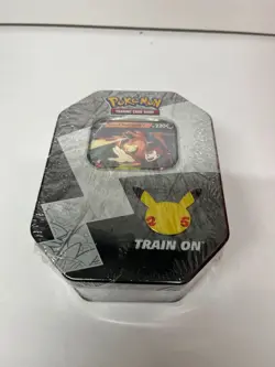 Pokemon TCG Lance’s Charizard V Celebration Tin 25th Anniversary Factory Sealed - Image 2