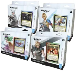 Magic The Gathering Final Fantasy Collector's Edition Commander Deck Set Bundle - Image 1
