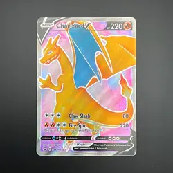 Pokemon TCG Charizard V SWSH Sword & Shield Promo Holo SWSH050 English 220HP - Image 1