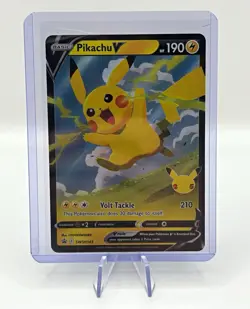 Pokemon TCG Pikachu V SWSH143 Sword & Shield Promo Holo Promo English 190HP - Image 1
